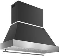 Bertazzoni Chimney Hood KC48HERTNE-K120HERTX - Black