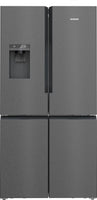 Siemens Freestanding American Style Refrigeration KF96DPXEA - Black Steel