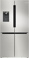 Bosch Freestanding American Style Refrigeration KFI96APEAG - Stainless Steel Doors
