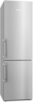 Miele Freestanding Fridge Freezer Frost Free KFN4797CD-CLST - Clean Steel