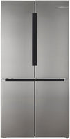 Bosch Freestanding American Style Refrigeration KFN96VPEAG - Metallic Silver Doors