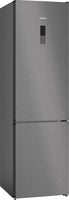 Siemens Freestanding Fridge Freezer Frost Free KG39NXXBF - Black Steel Doors