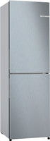 Bosch Freestanding Fridge Freezer Frost Free KGN27NLEAG - Stainless Steel Look