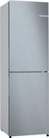 Bosch Freestanding Fridge Freezer Frost Free KGN27NLEAG - Stainless Steel Look