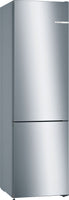 Bosch Freestanding Fridge Freezer Frost Free KGN392LEBG - Stainless Steel Look