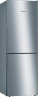 Bosch Freestanding Fridge Freezer Low Frost KGV33VLEAG - Stainless Steel Look