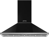 Smeg Chimney Hood KPF12BL - Black