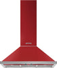 Smeg Chimney Hood KPF9RD - Red