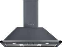 Smeg Chimney Hood KT100GRE - Slate Grey