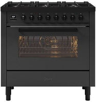 Ilve Range Cooker Dual Fuel L096WM3-MGD - Matt Graphite