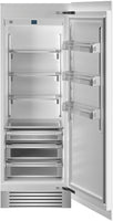 Bertazzoni Built In Larder Fridge LRD755UBRPTT - Fully Integrated
