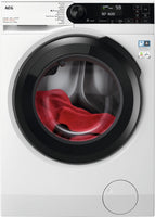 AEG Freestanding Washer Dryer LWR8496O5B - White