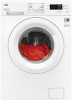 AEG Freestanding Washer Dryer LWX60746B - White