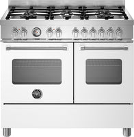 Bertazzoni Range Cooker Dual Fuel MAS106L2EBIC - Matt White
