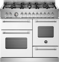 Bertazzoni Range Cooker Dual Fuel MAS106L3EBIC - Matt White