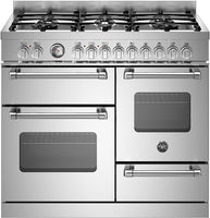 Bertazzoni Range Cooker Dual Fuel MAS106L3EXC - Stainless Steel