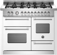 Bertazzoni Range Cooker Dual Fuel MAS116L3EBIC - Matt White