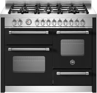 Bertazzoni Range Cooker Dual Fuel MAS116L3ENEC - Matt Black