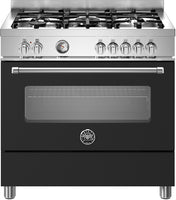 Bertazzoni Range Cooker Dual Fuel MAS95C1ENEC - Matt Black