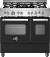 Bertazzoni Range Cooker Dual Fuel MAS95C2ENEC - Matt Black