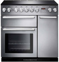 Rangemaster Range Cooker Induction NEX90EISS-C - Stainless Steel / Chrome