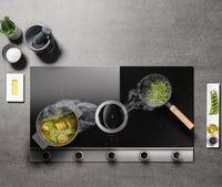 Elica Venting Hob NT-UNPLUGGED-SS-DO - Black / Stainless Steel