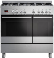 Fisher & Paykel Range Cooker Dual Fuel OR90L7DBGFX1-EX-DISPLAY - Stainless Steel
