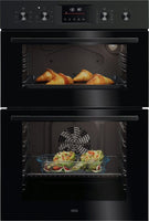 AEG Double B/I Oven Electric OU5CP40B - Black