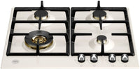 Bertazzoni Gas Hob P604LHERAX - Ivory / Chrome