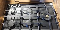 Bertazzoni Gas Hob P905LPRONE-CLEARANCE - Matt Black