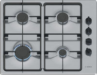 Bosch Gas Hob PBP6B5K60 - Stainless Steel