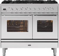 Ilve Range Cooker Dual Fuel PD106WE3-SS - Stainless Steel