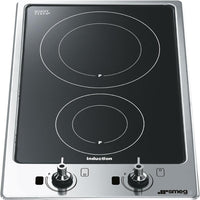 Smeg Induction Domino PGF32I-1 - Stainless Steel