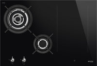 Smeg Dual Fuel Hob PM3743D - Black