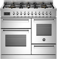 Bertazzoni Range Cooker Dual Fuel PRO106L3EXT2 - Stainless Steel