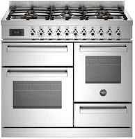Bertazzoni Range Cooker Dual Fuel PRO106L3EXT - Stainless Steel