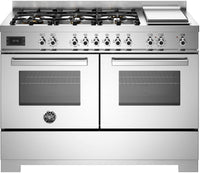 Bertazzoni Range Cooker Dual Fuel PRO126G2EXT2 - Stainless Steel