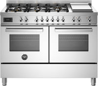 Bertazzoni Range Cooker Dual Fuel PRO126G2EXT - Stainless Steel