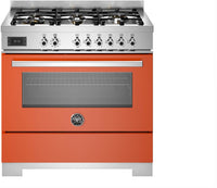 Bertazzoni Range Cooker Dual Fuel PRO96L1EART2 - Orange
