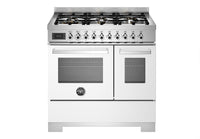 Bertazzoni Range Cooker Dual Fuel PRO96L2EBIT2 - White