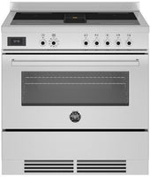 Bertazzoni Range Cooker Induction PROCH94I1EXT - Stainless Steel