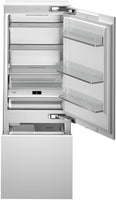 Bertazzoni Built In Fridge Freezer Frost Free RBM90S5FPNS - Fully Integrated