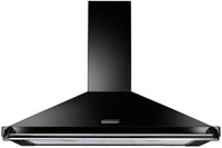 Rangemaster Chimney Hood RCLAHDC90BL-C - Black / Chrome