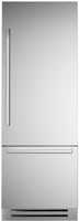 Bertazzoni Built In Fridge Freezer Frost Free REF755BBRXTT - Stainless Steel