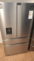 Hisense Freestanding American Style Refrigeration RF749N4SWSE-EX-DISPLAY - Stainless Steel