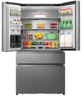 Hisense Freestanding American Style Refrigeration RF749N4SWSE - Stainless Steel
