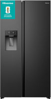 Hisense Freestanding American Style Refrigeration RS5P528STBE - Black