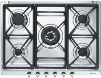 Smeg Gas Hob SE70SGH-5 - Stainless Steel