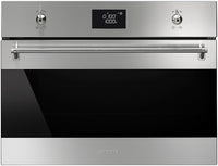 Smeg Combi Microwave SF4390MCX - Stainless Steel / Dark Glass