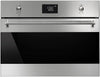 Smeg Combi Microwave SF4390MCX - Stainless Steel / Dark Glass
